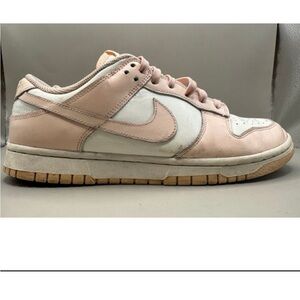 Nike Women's Pink and White Sneakers